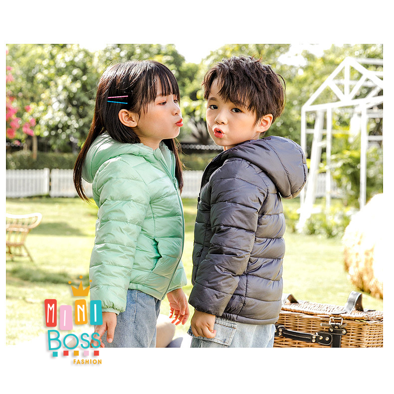 Áo khoác lông vũ cho bé trai bé gái 10-30kg QUẢNG CHÂU | Áo khoác cho bé siêu nhẹ