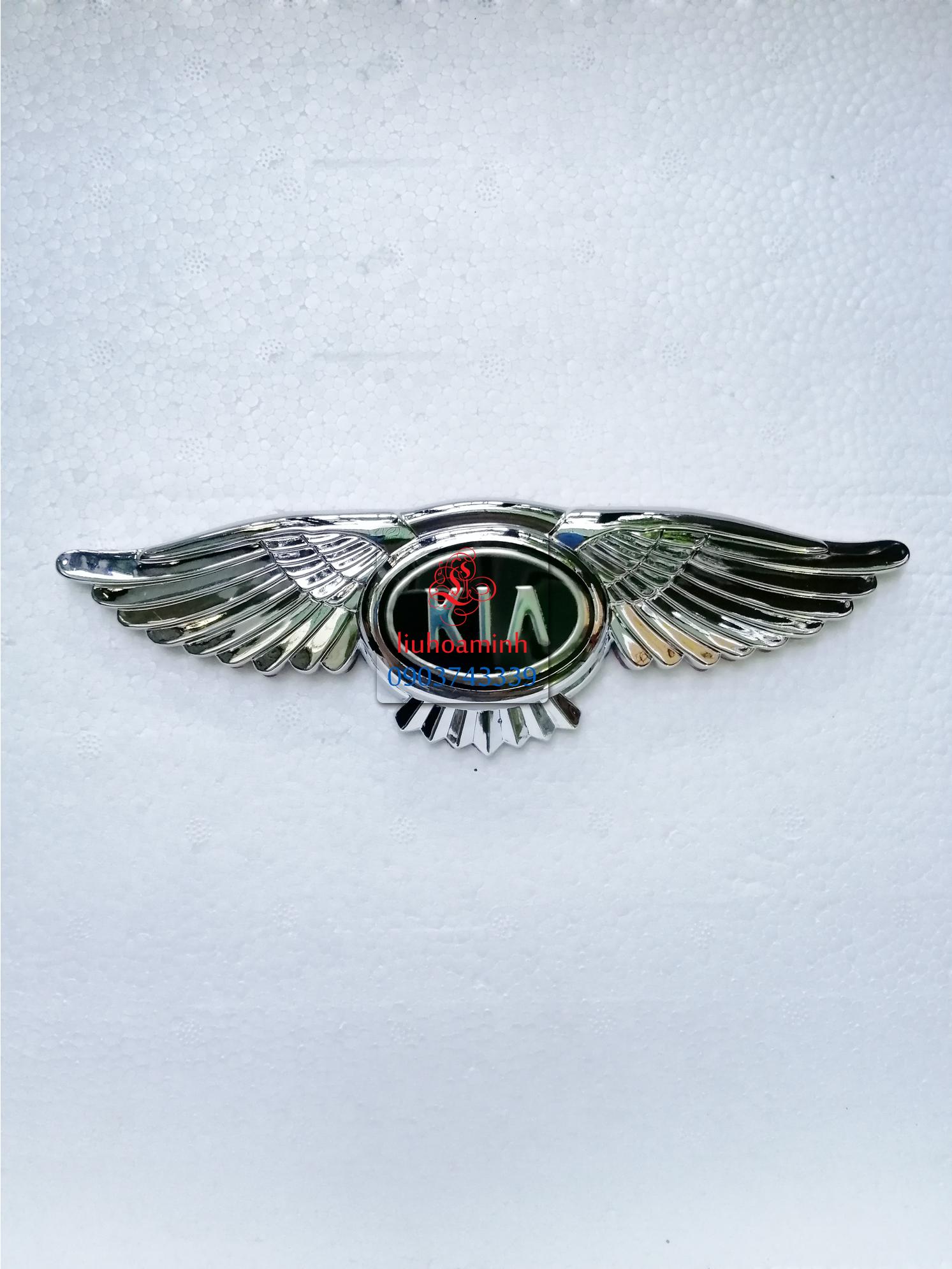 Logo cánh chim 3D KIA (nằm)