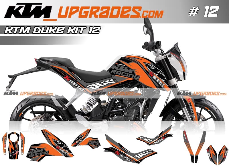 Tem KTM Duke mẫu cũ