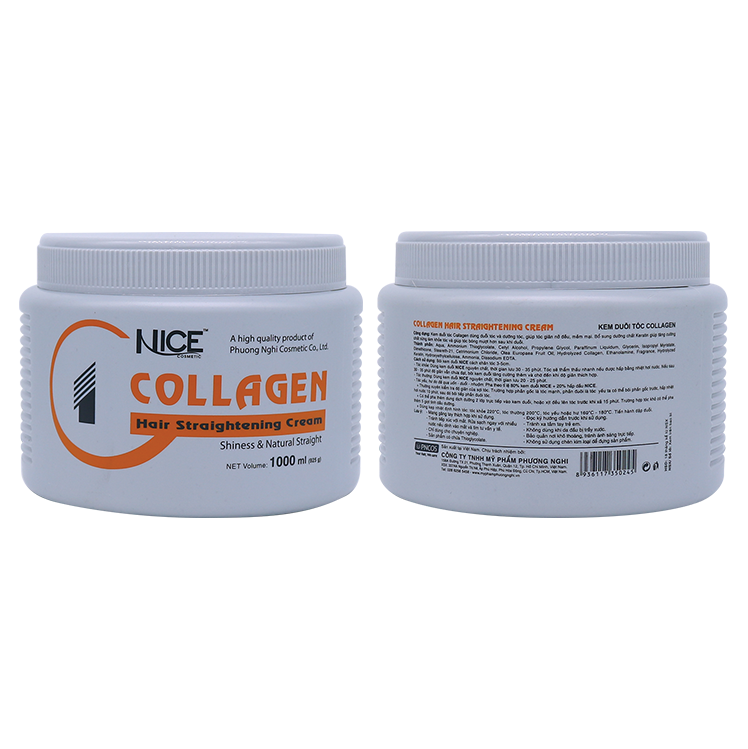 Collagen Hair Straightening Cream NICE 1000ml (925g) - Kem duỗi Collagen NICE 1000ml (925g) Số 1