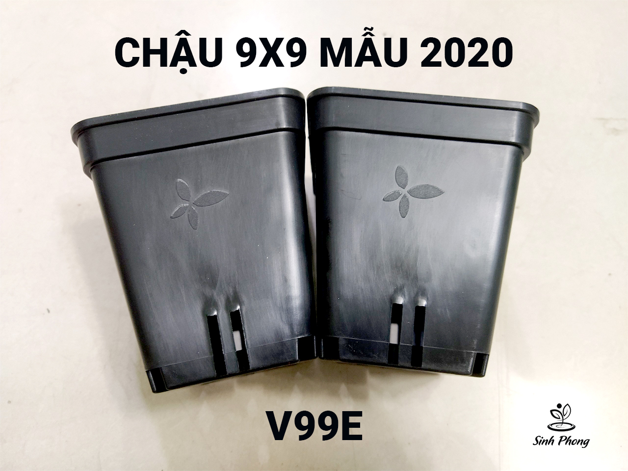 Chậu vuông 9x9 đen - Sản phẩm chất lượng - gian hàng uy tín - giá luôn tốt - mua ngay kẻo lỡ !