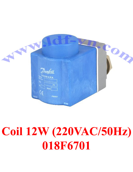 [HCM]Cuộn Coil Danfoss 12W 220V AC 50Hz – 018F6701