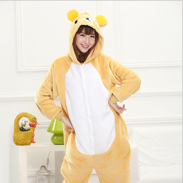 Bộ đồ thú pijama gấu vàng
