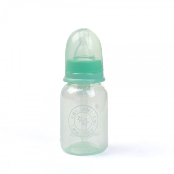 Bình chống sặc van thoát khí núm silicone 125ml ami - am55407