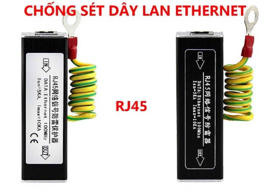 Chống sét dây mạng lan ethernet rj45