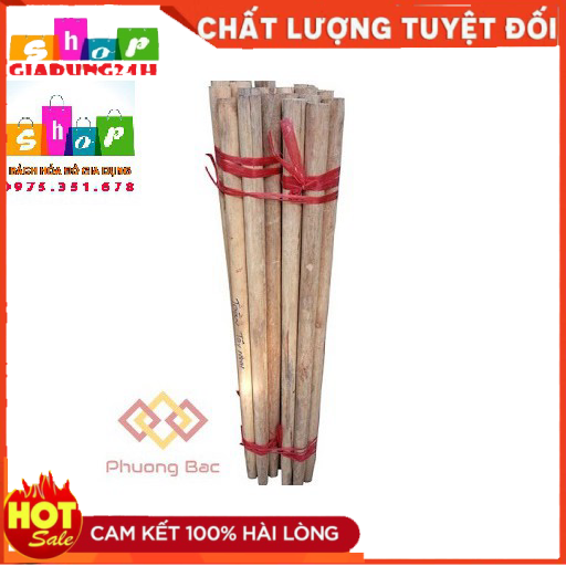 Cán cuốc,cán xẻng bằng gỗ 1m-Giadung24h