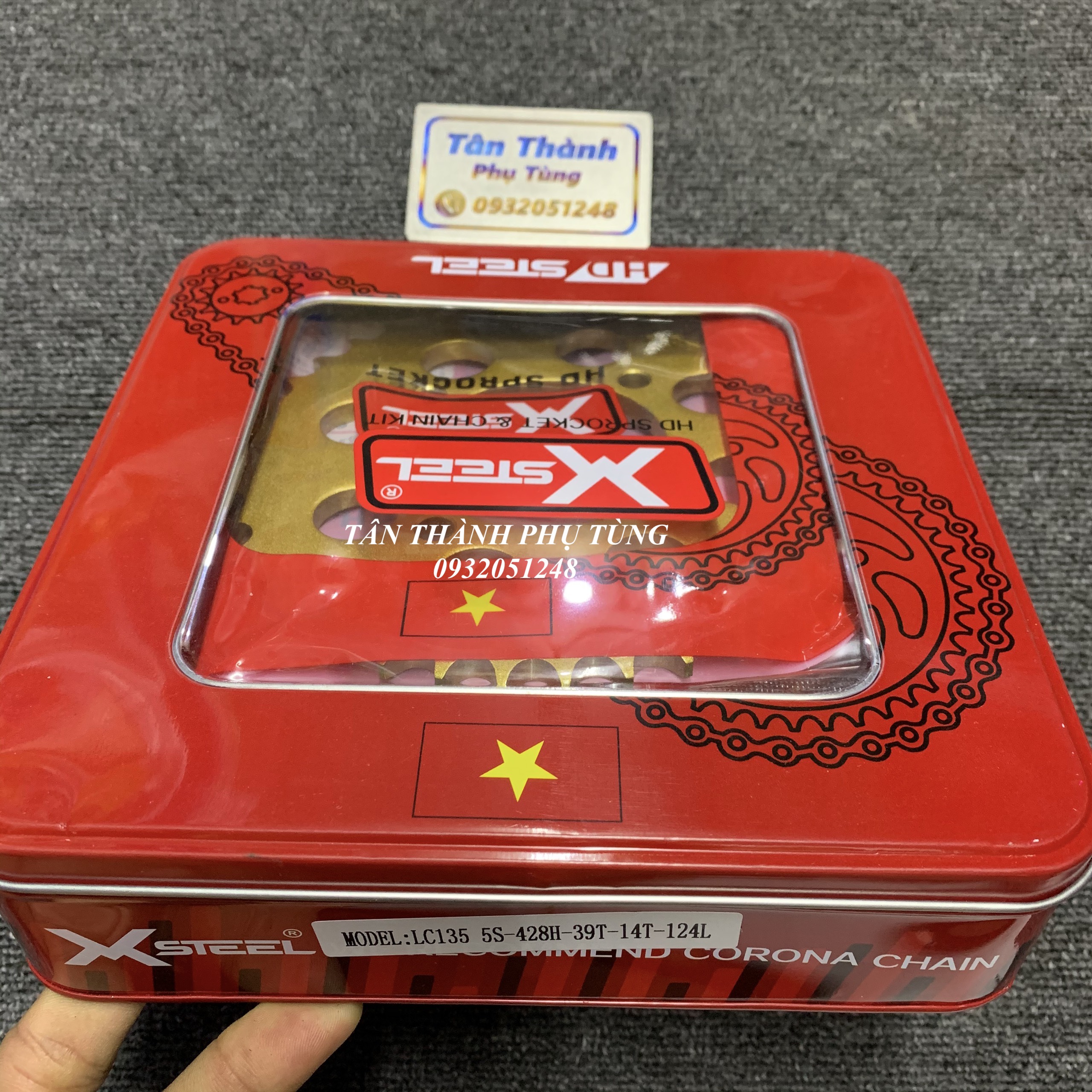 Nhông sên đĩa x1r exciter 135 14-39