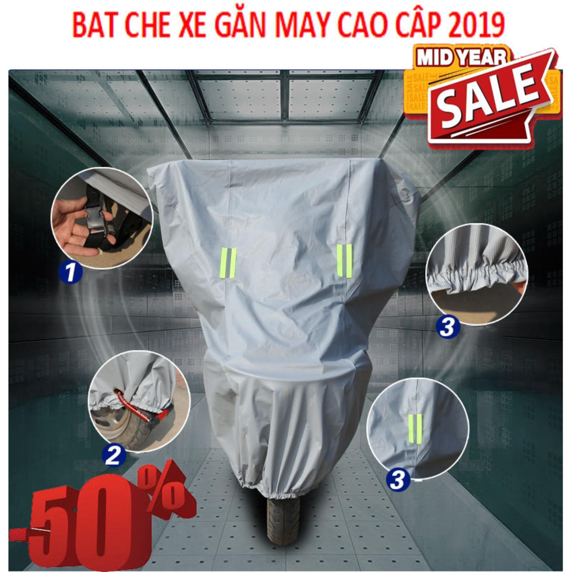 Ao mua trum xe may Bạt phủ trùm kín xe máy che mưa nắng các dòng thông dụng hiện nay Honda Airblade , SH, Yamaha Novo , Exciter Mã SP 138