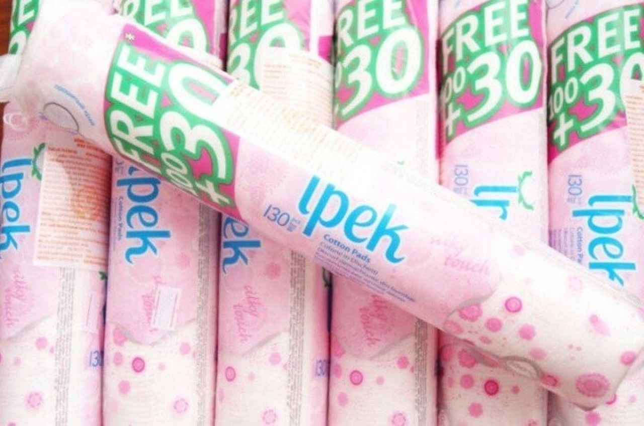 Bông tẩy trang ipek 150 miếng