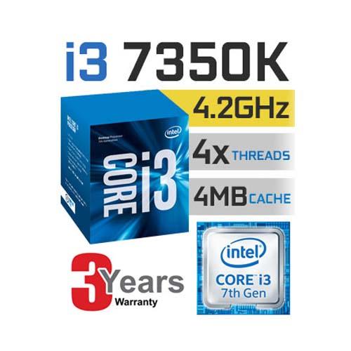 CPU Intel Core i3-7350K - 4.2GHz, 4MB, socket 1151