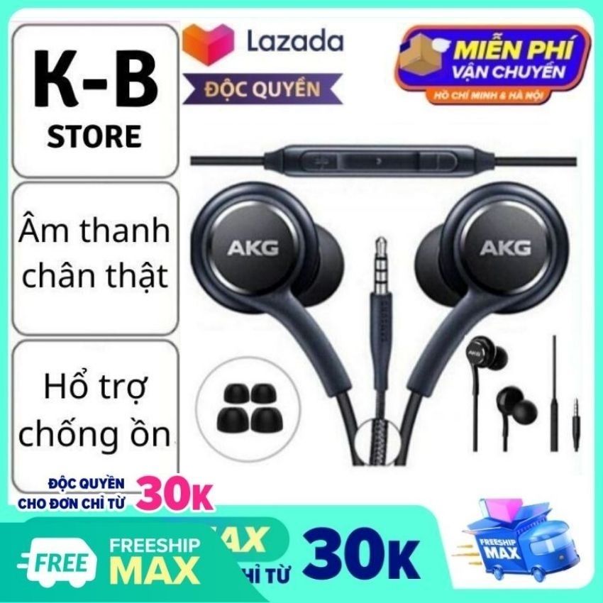 Tai nghe có dây S8/S9 chống ồn kết nối samsung, xiaomi, iphone, oppo. Tai nghe gaming nhét tai có mic dành cho game thủ, tai nghe chụp tai chơi game, tai nghe samsung, tai nghe iphone