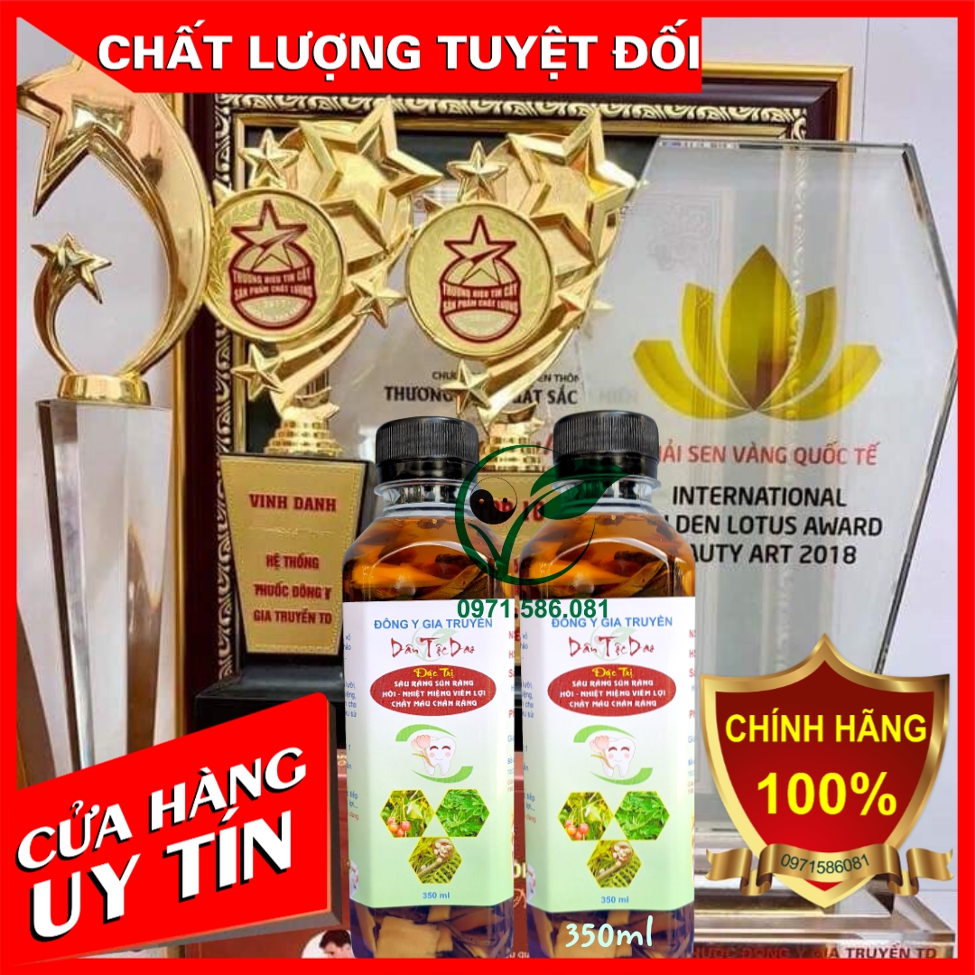 NHIỆT MIỆNG - HÔI MIỆNG - SÂU RĂNG - GIẢM VIÊM - TIÊU SƯNG . NƯỚC SÚC MIỆNG THẢO DƯỢC