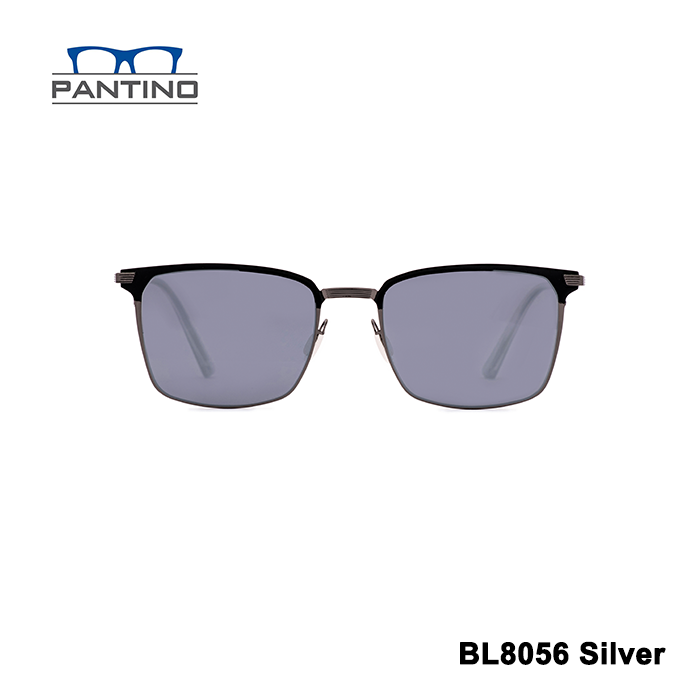 Kính Râm , Kính Mát Nam, Nữ Phân Cực, Chống Tia UV, Chống Chói Lóa PANTINO Chính Hãng Hàn Quốc Mã BL8056 Silver