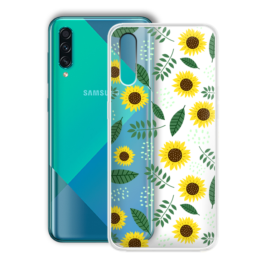 Ốp lưng trong suốt in nổi họa tiết cho điện thoại Samsung Galaxy A50S - 01232 8164 HHD04 - Silicone Dẻo