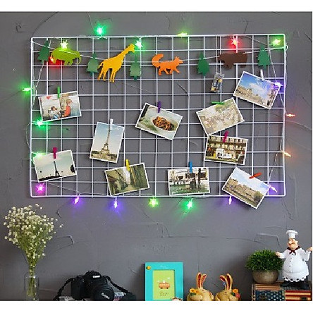 Lưới sắt, lưới sắt ô vuông trang trí 50x100cm