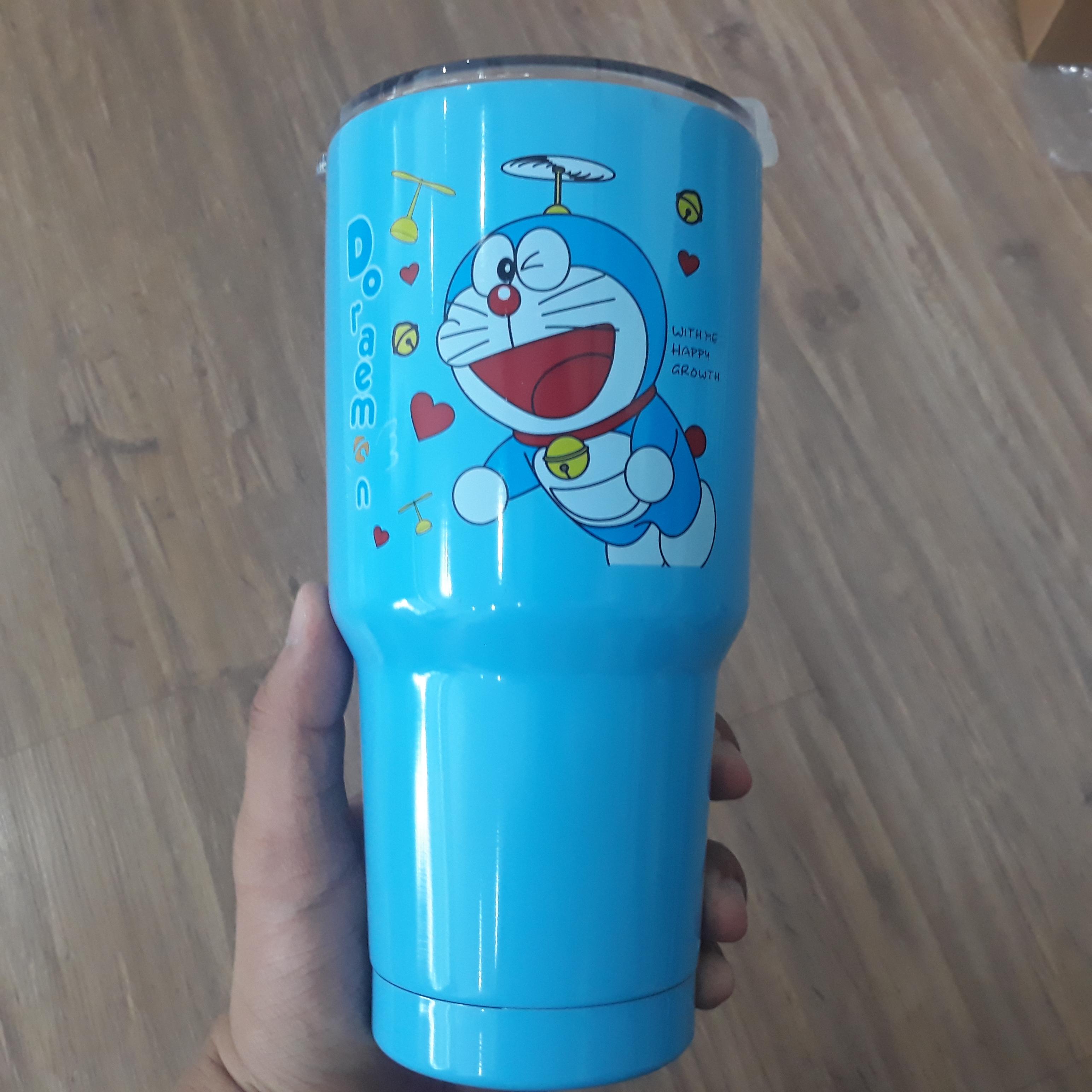 Ly Giữ Nhiệt Thái Lan Doremon - hiệu PR - Hàng dành riêng thị trường Nhật