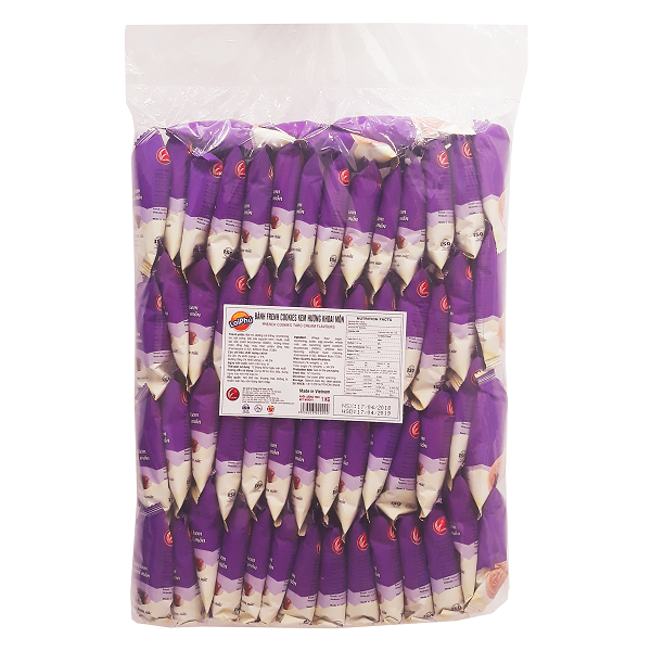 Bánh French Cookies Lai Phú Vị Khoai Môn Túi 1kg