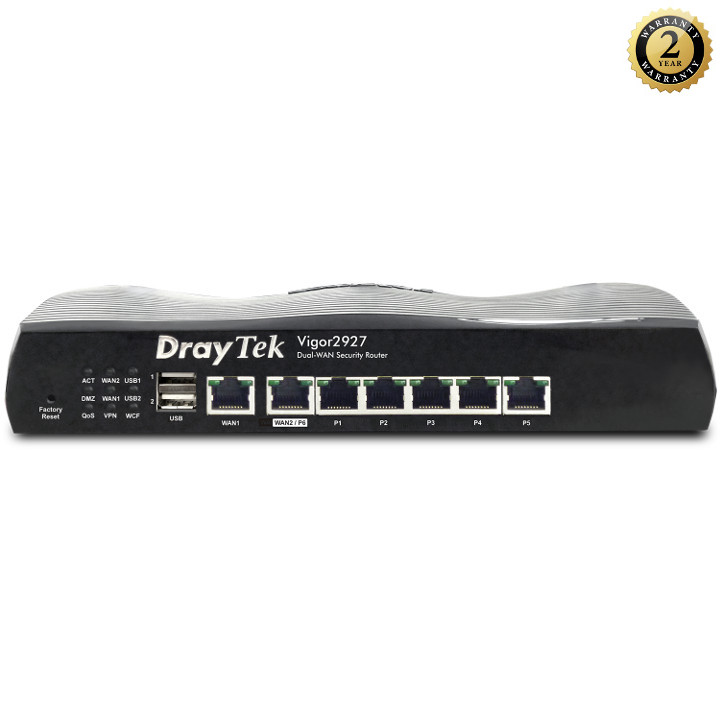 Draytek Vigor 2927 - Hàng chính hãng-BH 24 tháng