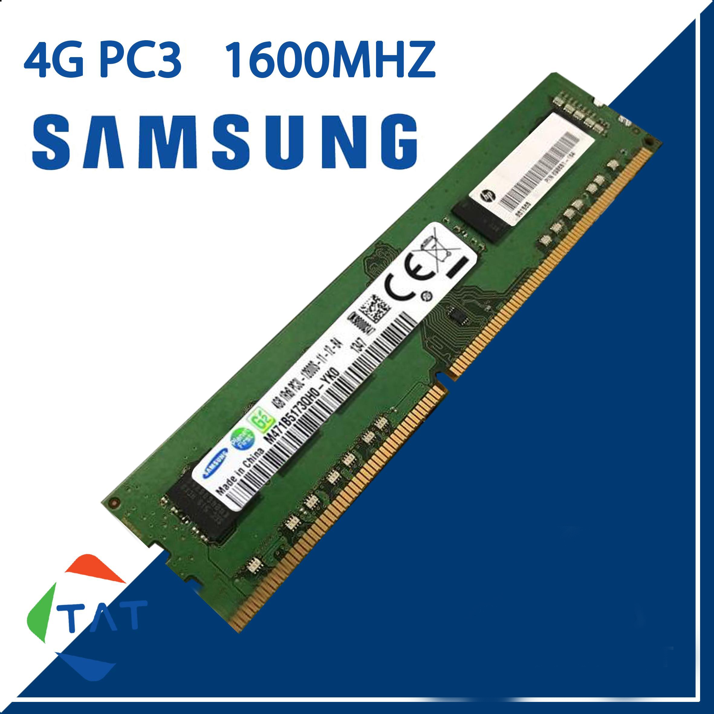 RAM 4GB Samsung DDR3 1600MHz PC3-12800U 1.5V Dùng Cho Máy tính Để Bàn PC Desktop Bảo Hành 12 Tháng 1 Đổi 1