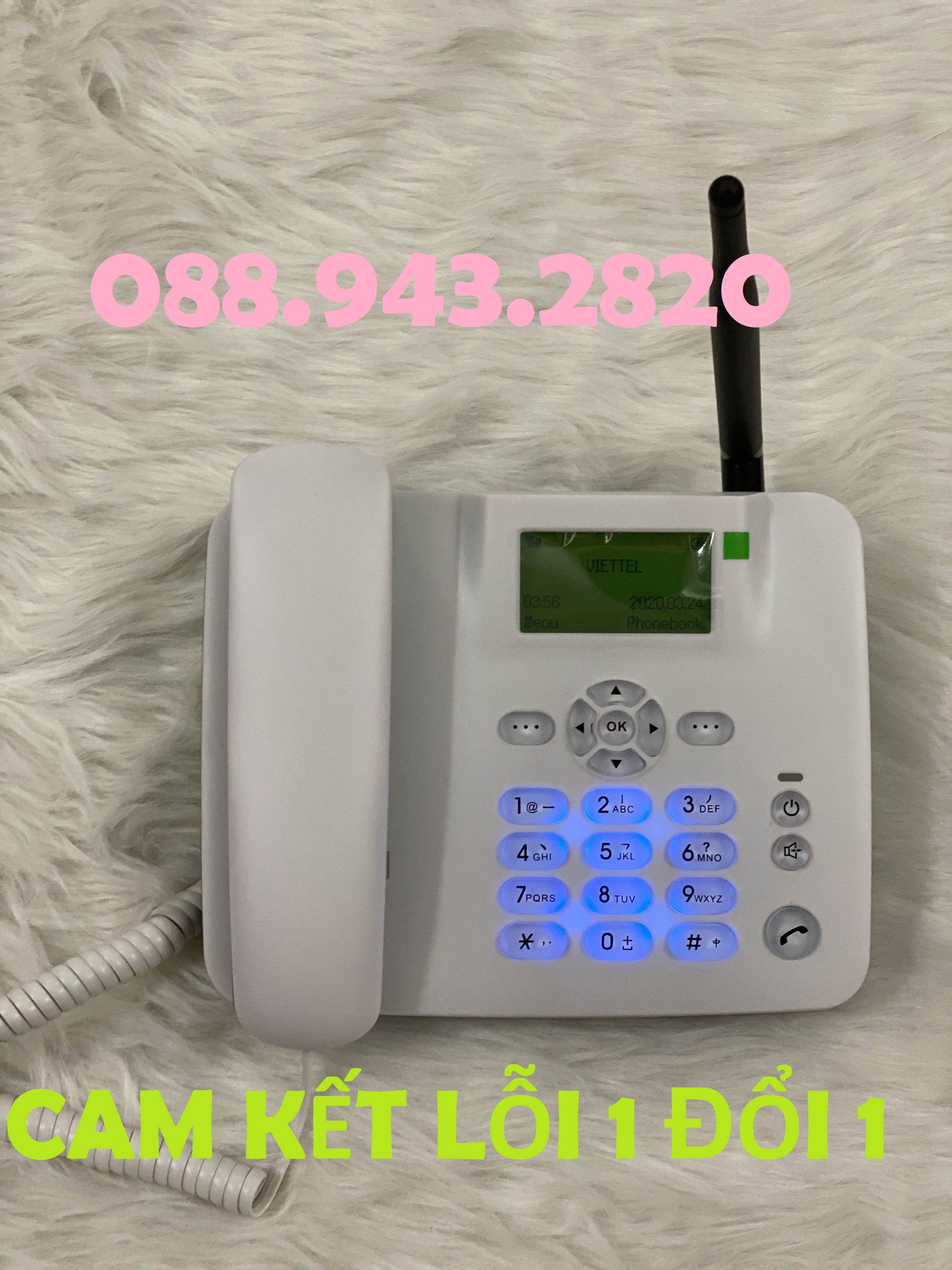 Điện thoại bàn không dây lắp mọi loại Sim di động - điện thoại bàn sử dụng ngay không cần kéo dây - Huawei F316, F317 , 3125i