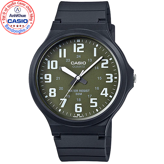 Đồng hồ nam casio mw-240-3bvdf ❤️ 𝐅𝐑𝐄𝐄𝐒𝐇𝐈𝐏 ❤️ đồng hồ casio chính hãng anh khuê đồng hồ kim đẹp chính hãng chống nước 50m