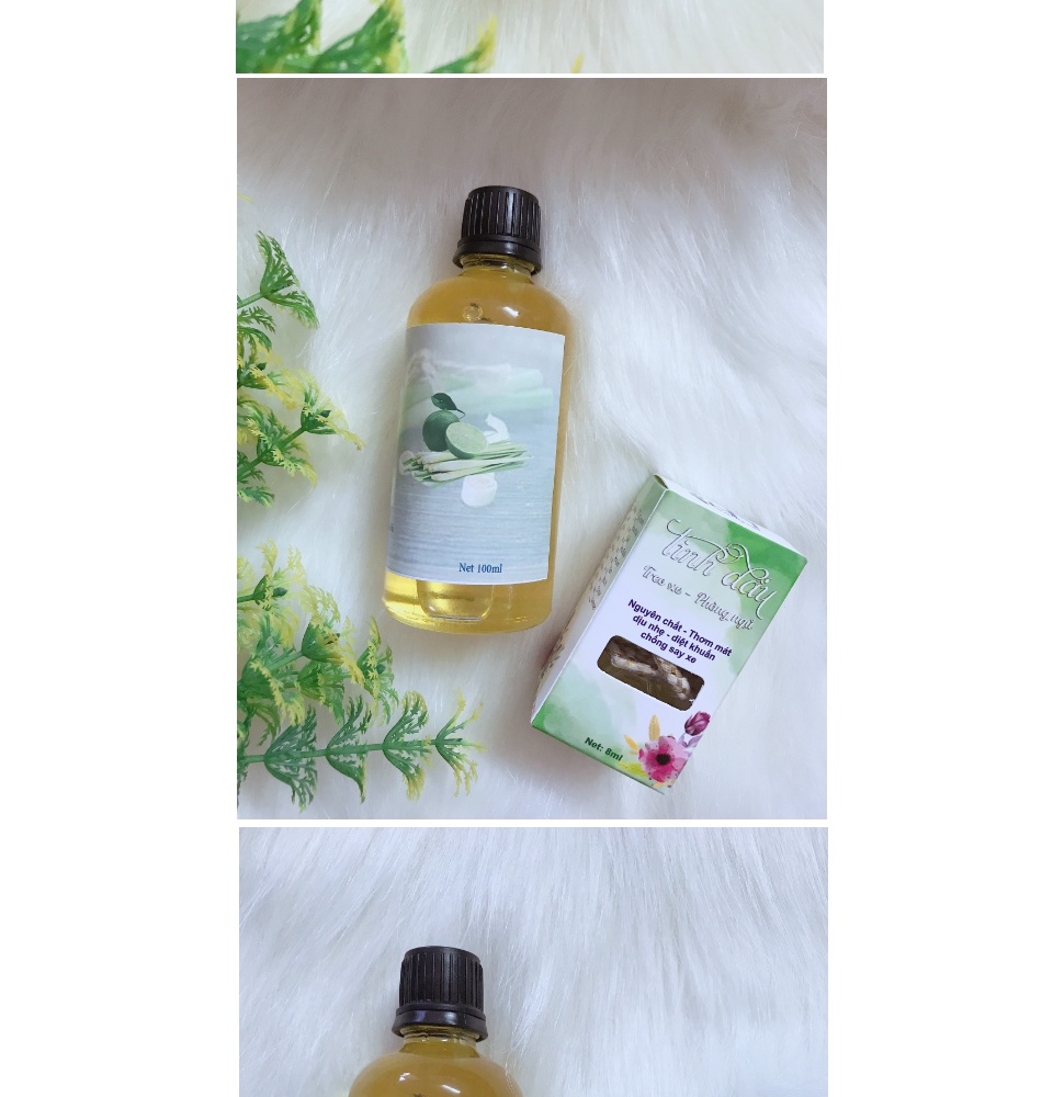 Mua tinh dầu Sả Chanh 100ml Tặng 01 lọ tinh dầu treo xe.