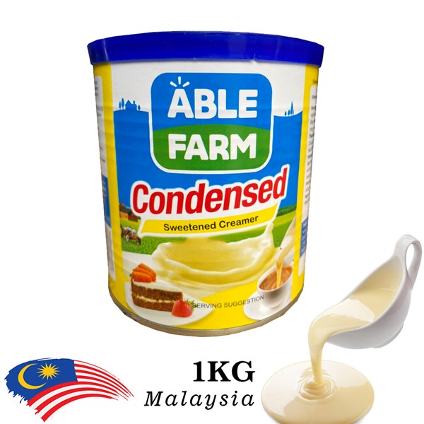 hộp to 1kg sữa đặc có đường able farm malaysia 1