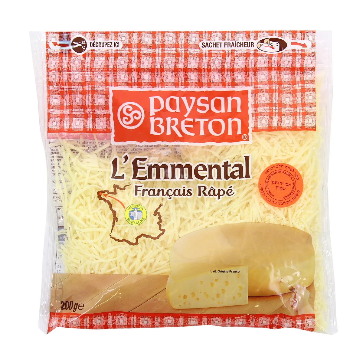 Phô mai sợi Emmental Paysan Breton 200g - Chỉ giao Tp.HCM - Giao nhanh trong 2h
