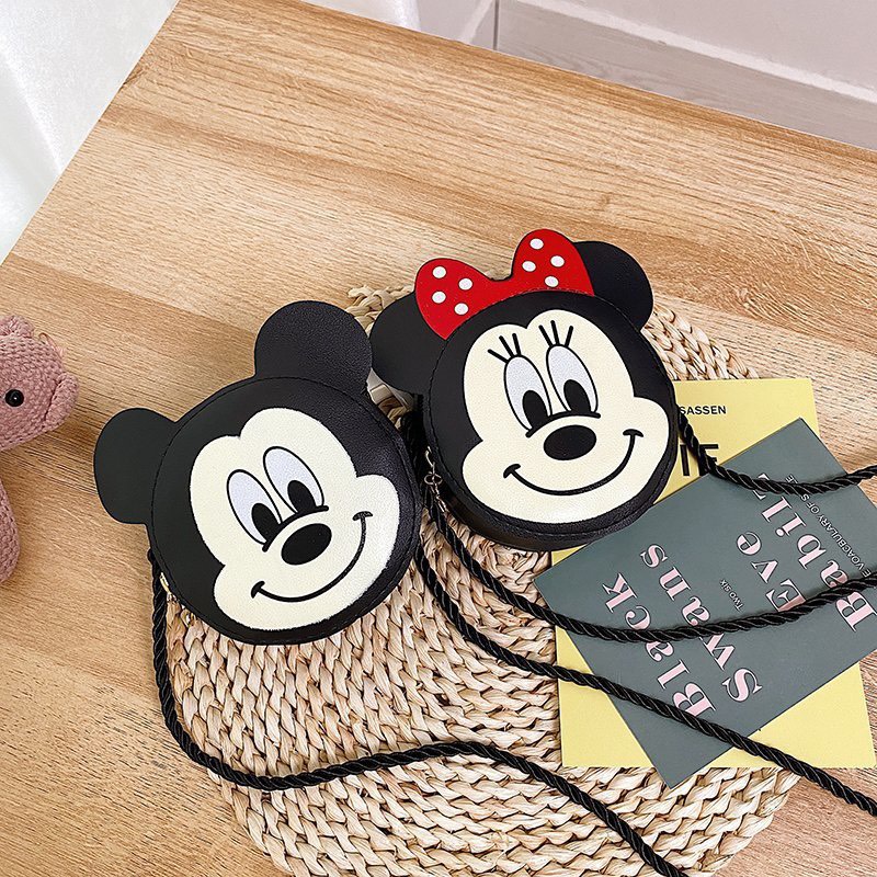Túi đeo chéo mickey ngộ nghĩnh cho bé trai bé gái