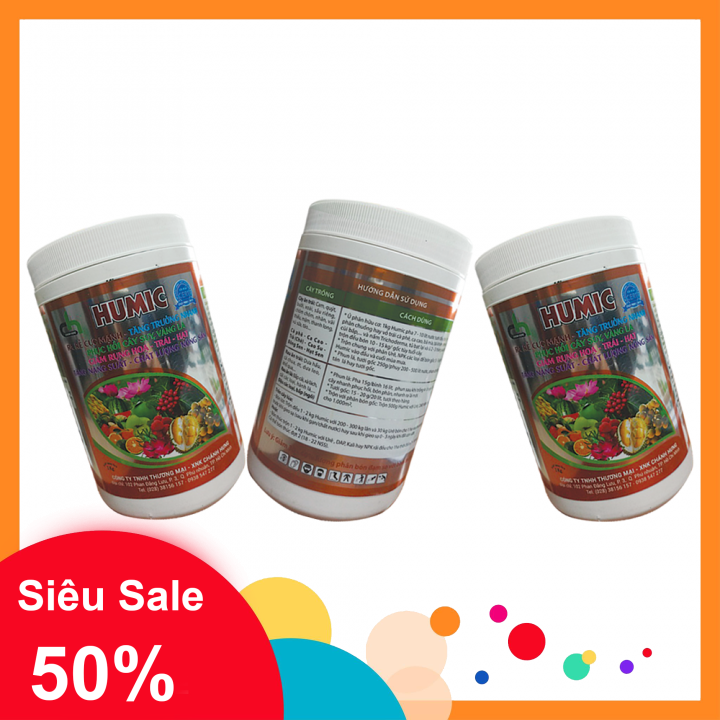 [HCM]Phân bón HUMIC KÍCH RẼ SIÊU RỄ  - Combo 2 hộp mỗi hộp 1kg -  Kích rễ cực mạnh giải độc bật mầm siêu tốc tốt nhanh xanh lá cứng cây chống rụng hoa trái hạt non - Sử dụng cho rau cây ăn trái hoa lan hoa hồng cây kiển