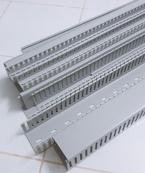 Máng Nhựa 25x25 / 25x45 / 33x33 / 33x45 / 45x45/ 45x65 / 65x65 máng nhựa luồn dây điện