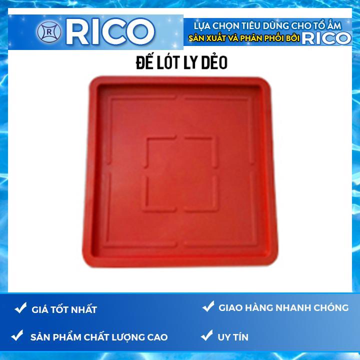 Bộ 5 miếng đế lót ly vuông Rico