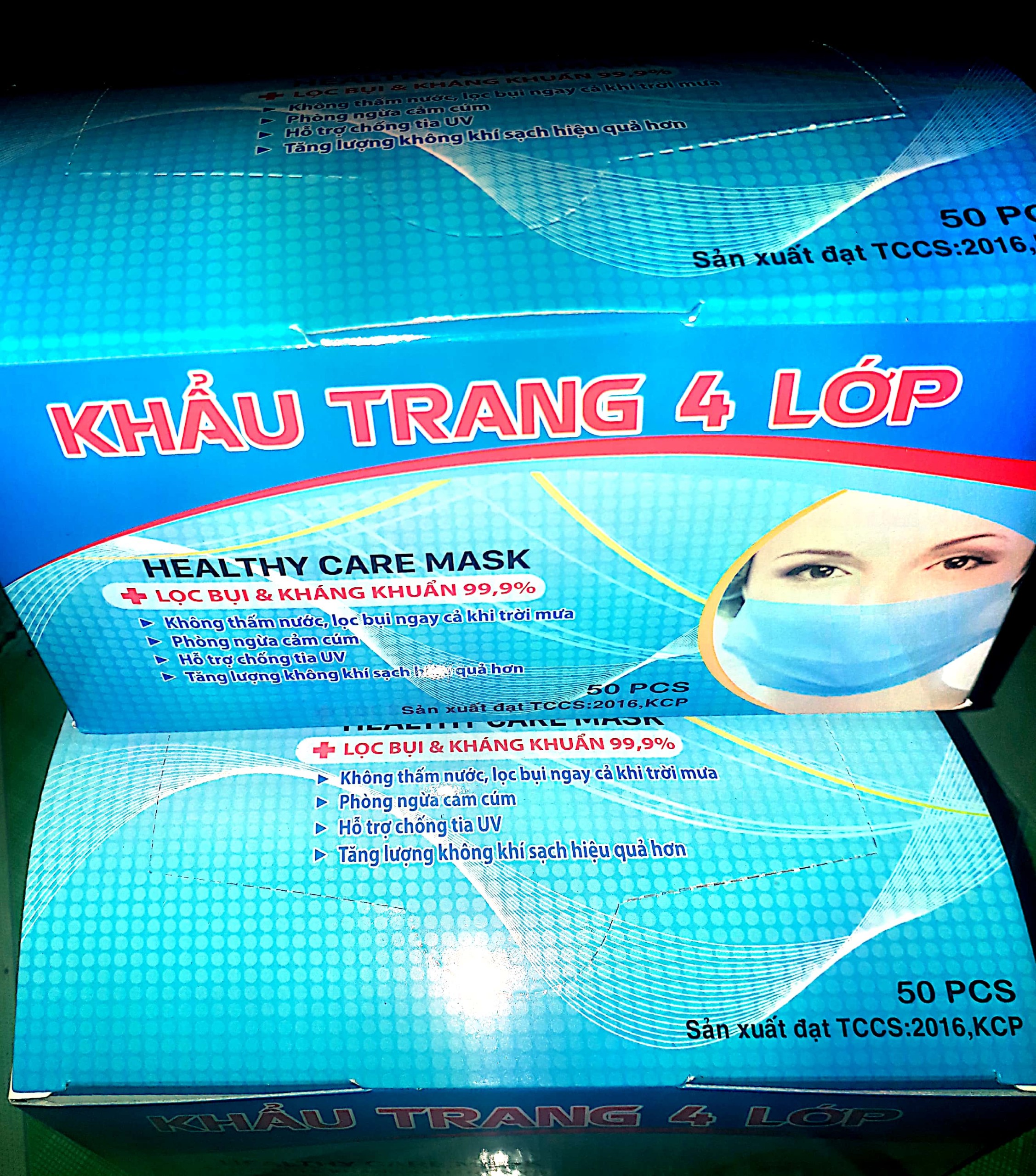 Khẩu trang kháng khuẩn healthy care mask