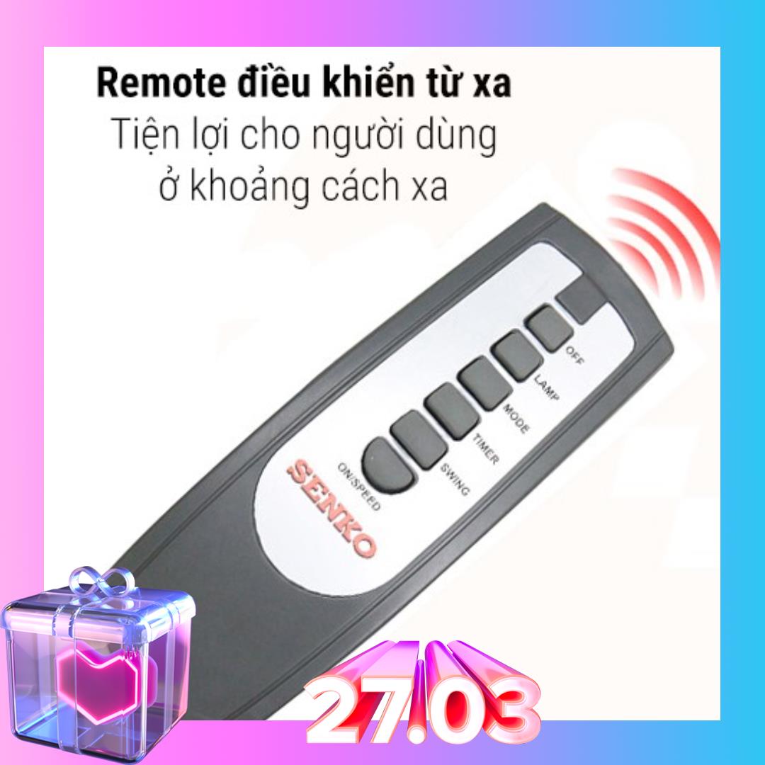 Remote điều khiển từ xa quạt Senko