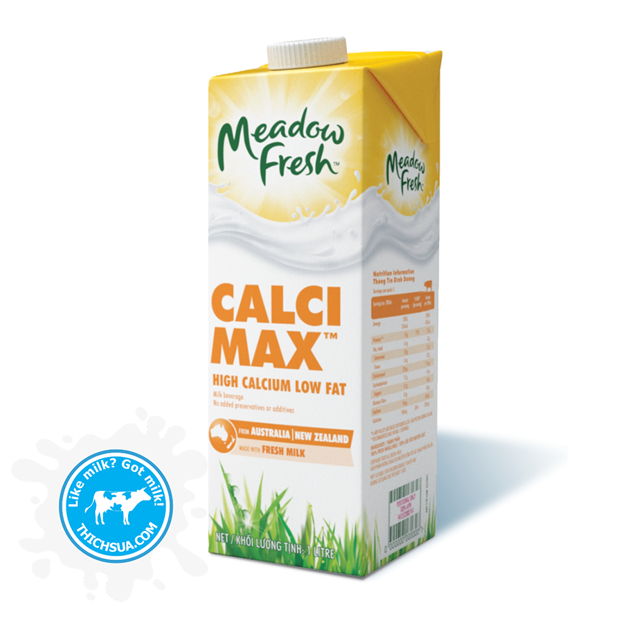 Sữa meadow fresh calci max 1l