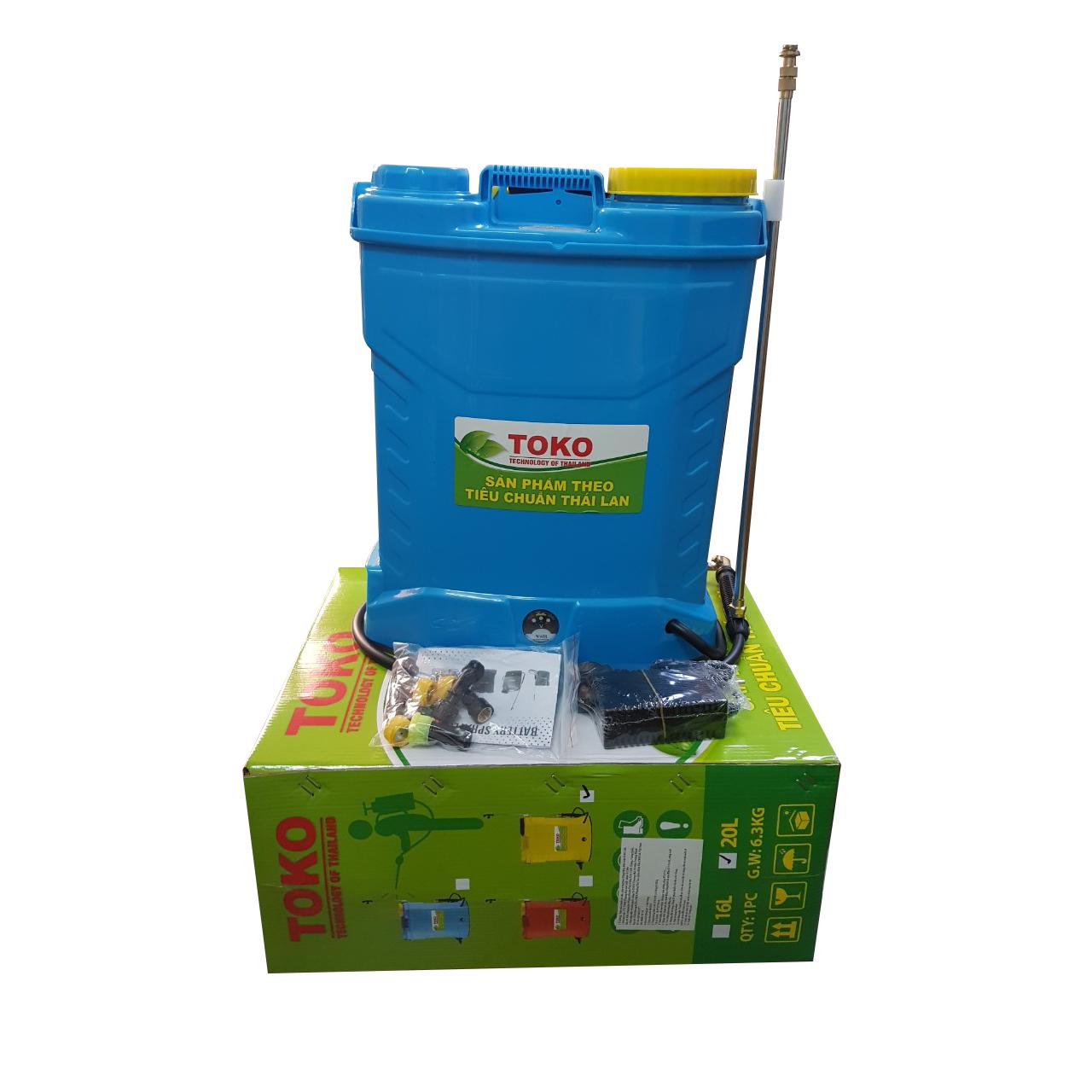 [HCM]Bình xịt điện TOKO 16L