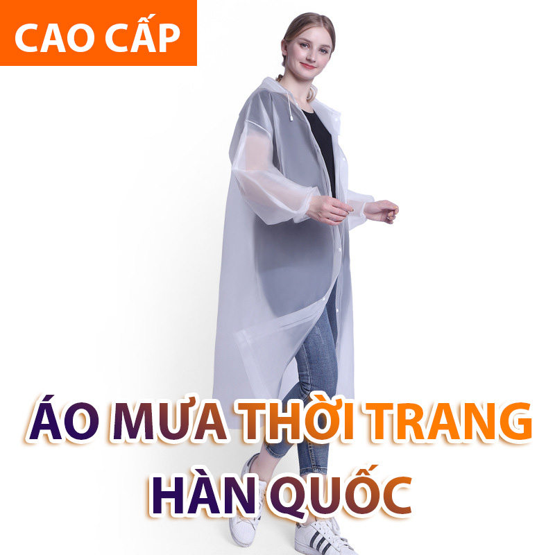 Áo mưa nam nữ THỜI TRANG CAO CẤP 2020, áo choàng đi mưa [Hàng Có Sẵn]