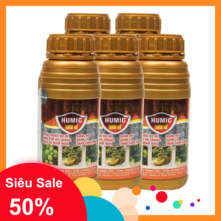 [HCM]Phân bón HUMIC KÍCH RỄ SIÊU RỄ  - Combo 2 Chai 500ml đậm đặc -  Kích rễ cực mạnh giải độc bật mầm siêu tốc tốt nhanh xanh lá cứng cây chống rụng hoa trái hạt non - Sử dụng cho rau cây ăn trái hoa lan hoa hồng cây kiểng