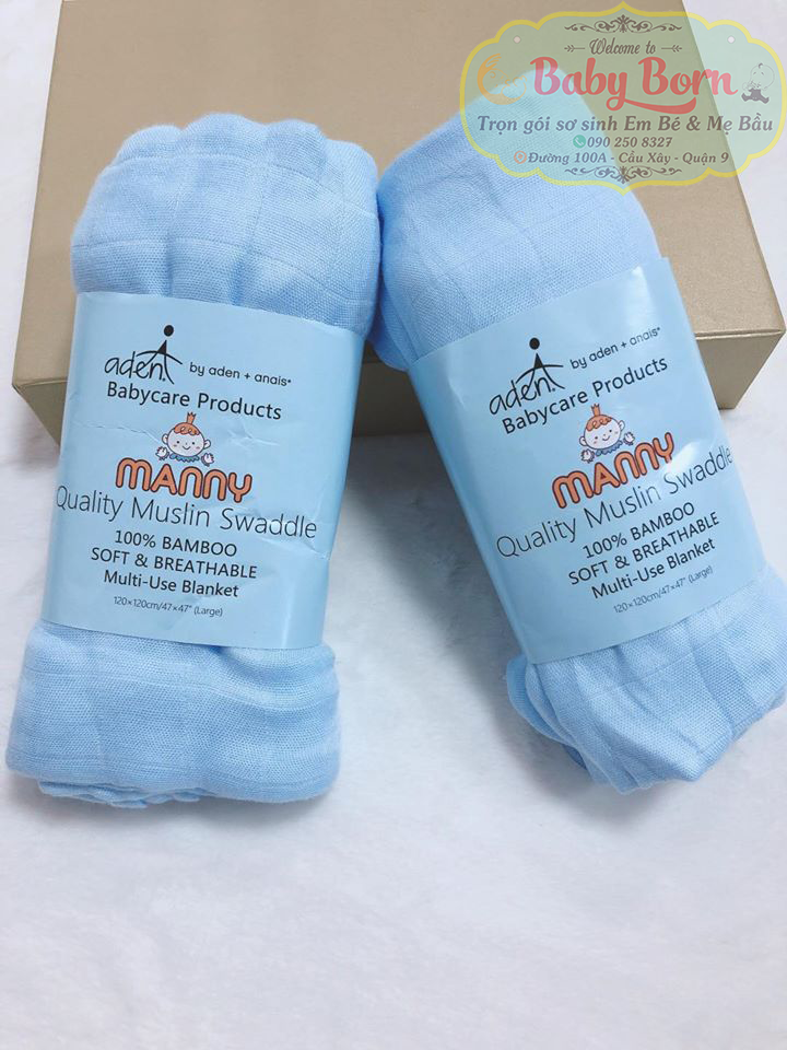 Khăn aden sợi tre manny 100% bamboo
