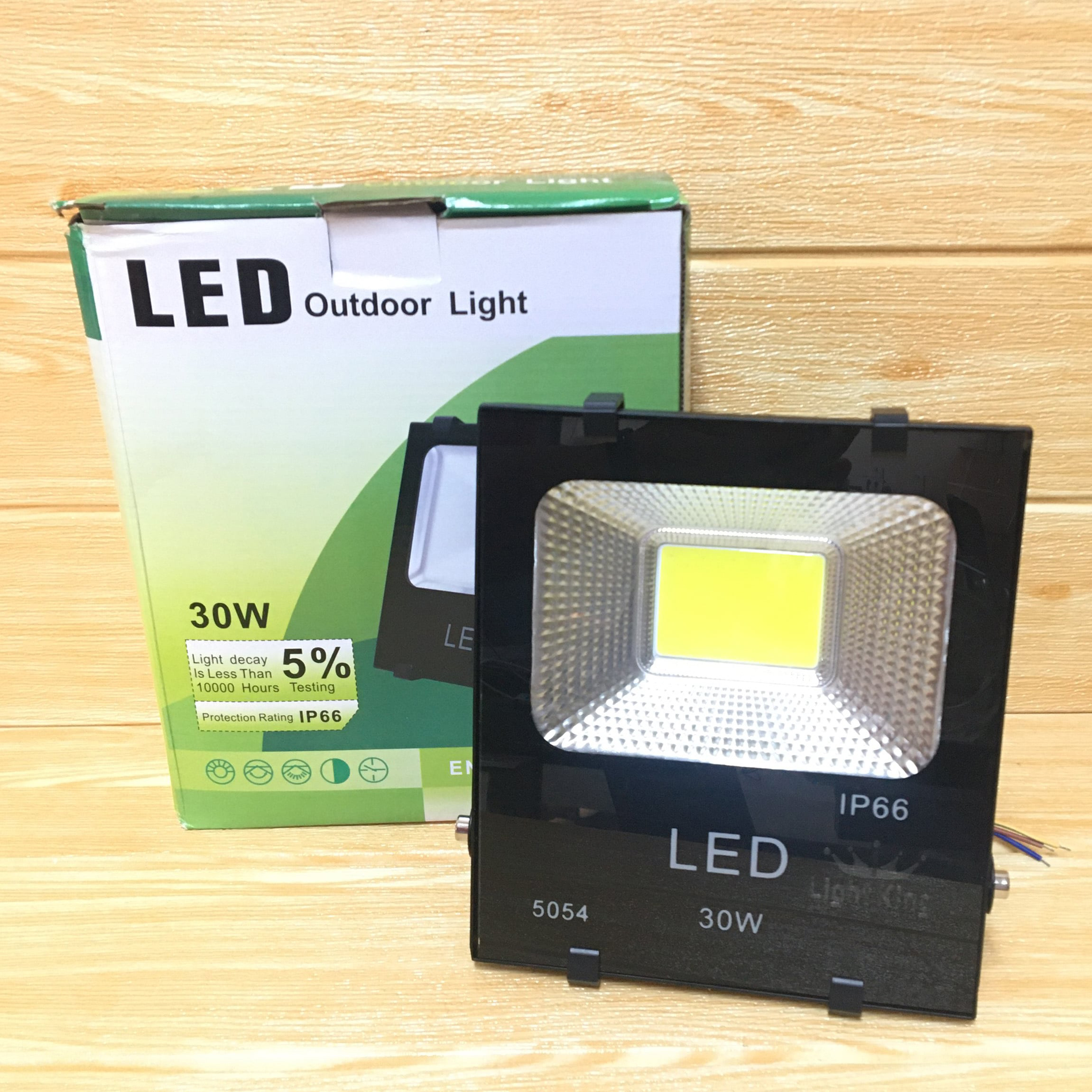 Đèn pha led ngoài trời màu vàng siêu sáng, công suất 100w - 150w - 200w