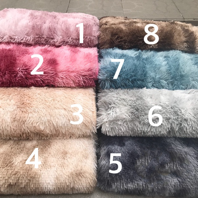Thảm lông loang trải sàn - nhập khẩu