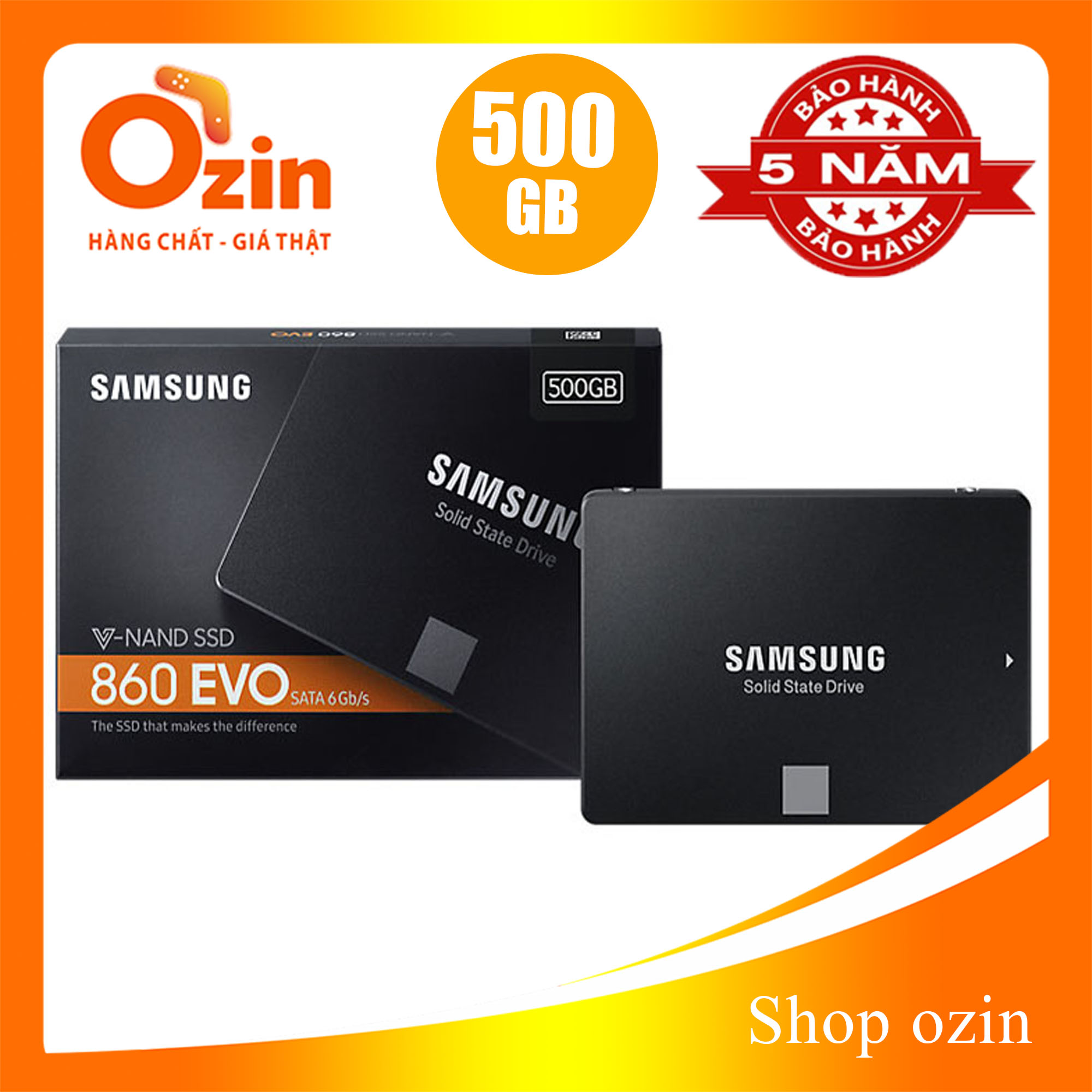 Ổ cứng SSD samsung 860 Evo 500GB 250GB SATA III 2.5 inch - 860EV TH