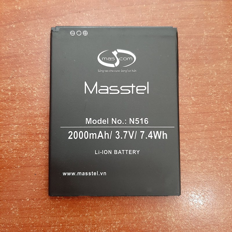 Pin điện thoại Masstel N516 Zin