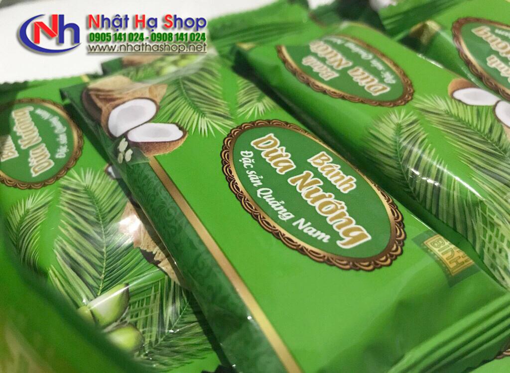 1 kg bánh dừa nướng Thái Bình thơm ngon mới xuất xưởng - Đặc sản Quảng Nam