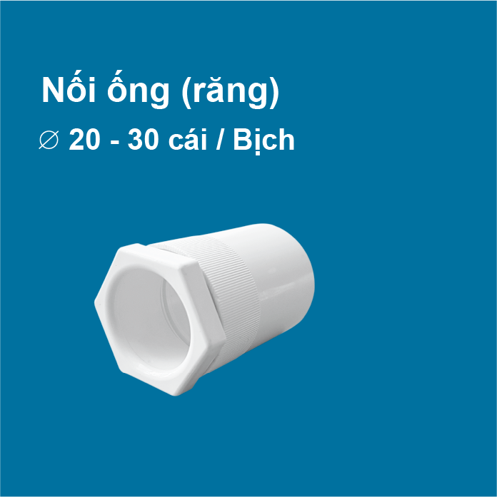 [HCM]Nối răng khớp ống  ⌀20- 30 cái / Bịch