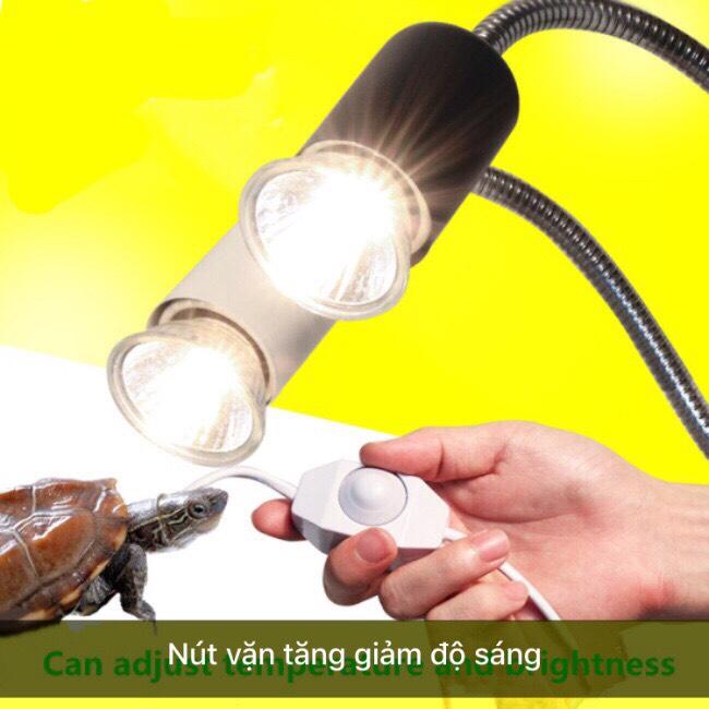 25 Wát UVA + UVB 3.0 Động Vật Bò Sát Bộ đèn Trắng Kẹp Bóng Đèn Đui đèn Rùa Basking UV đèn sưởi Bộ Rùa Đèn Thằn Lằn Chiếu Sáng