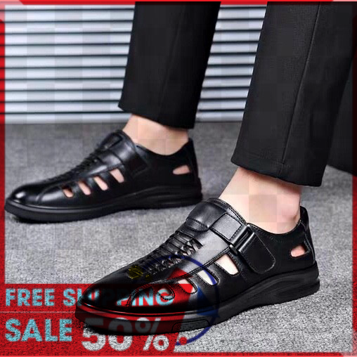 [BẢO HÀNH 1 NĂM] Giày rọ nam da bò cao cấp G192