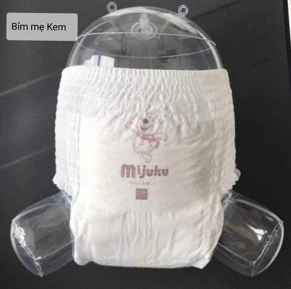 combo 5 miếng bỉm quần Mijuku mặc thử đủ size