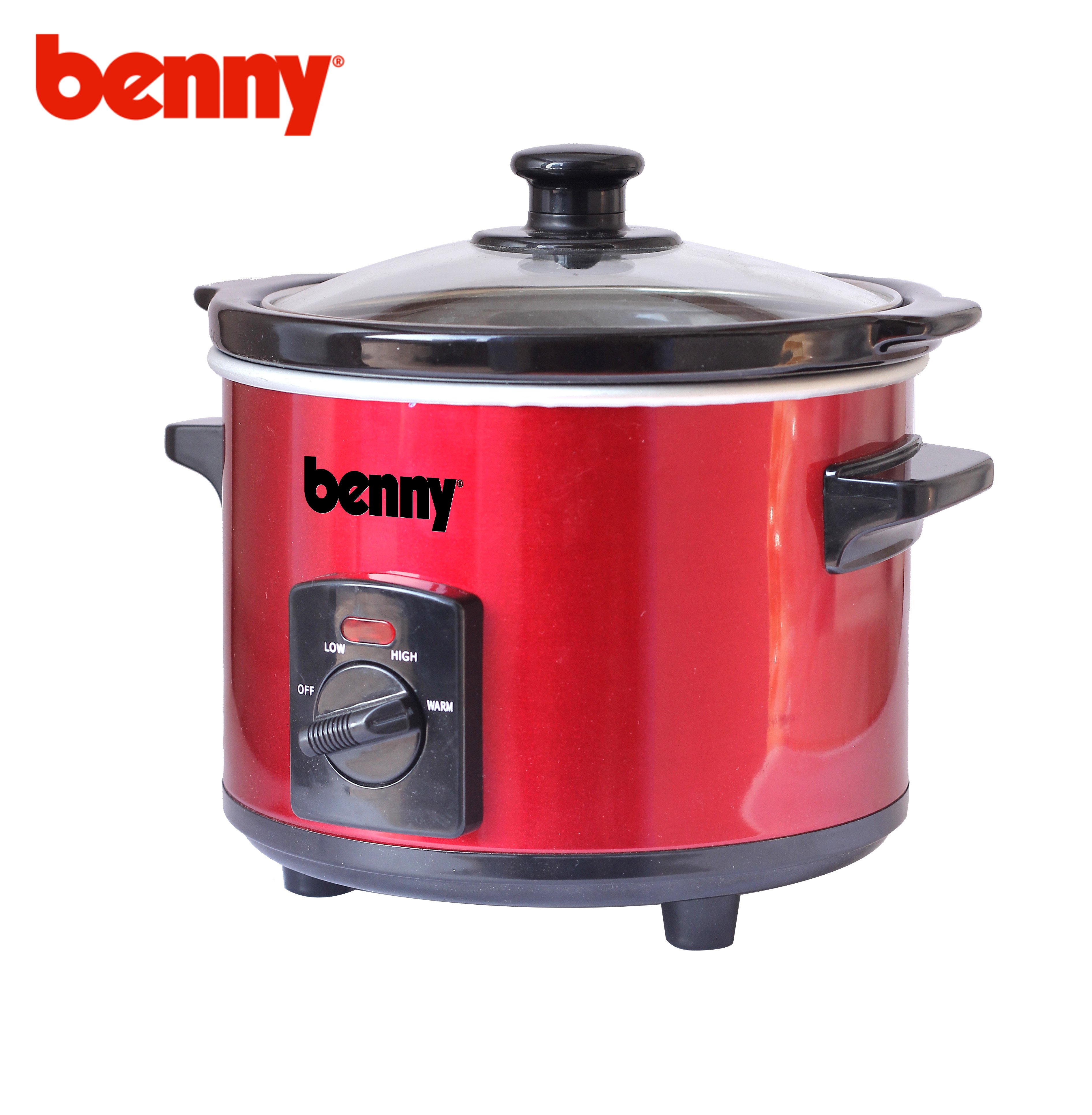 Nồi tiềm nấu cháo chậm kho cá hầm chưng yến đa năng benny bsl-25a - hàng chính hãng