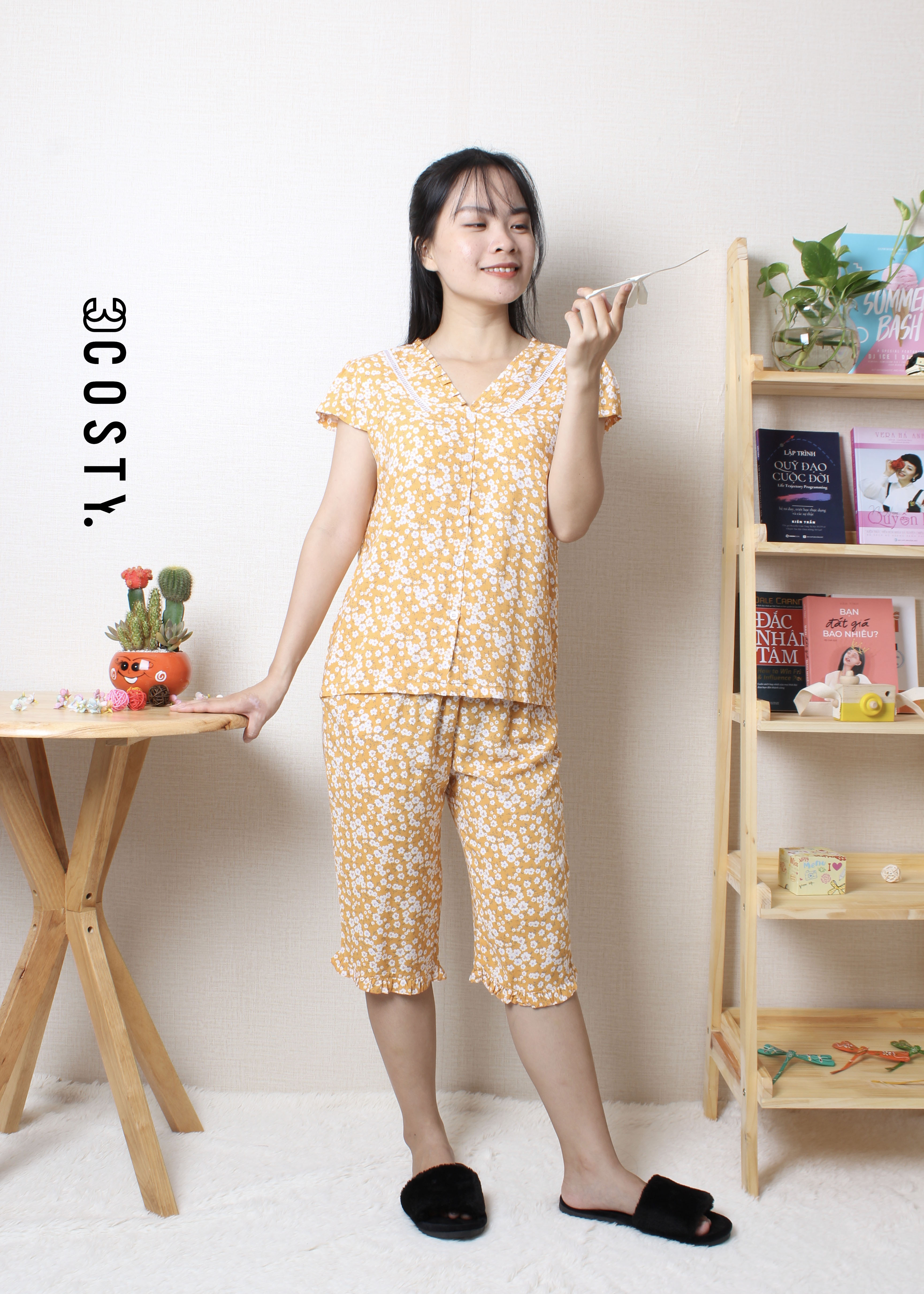 Đồ bộ mặc nhà tole thương hiệu 3costy. a6lbt nhiều họa tiết